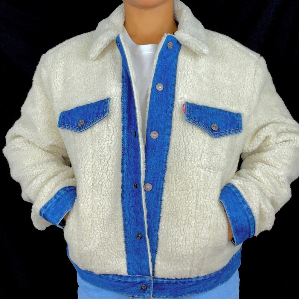 Levis Trucker Sherpa Jacket